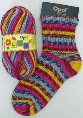 Opal Play 8821 Hide and Seek sock / glove knitting yarn