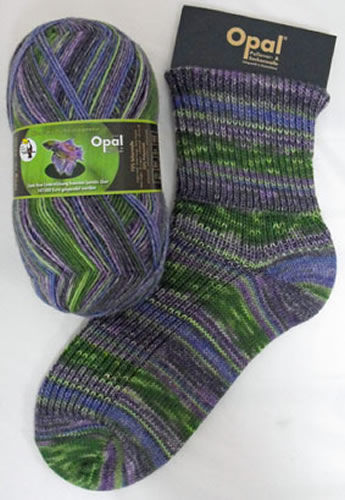 Opal Rainforest XI 8971 Secret Agent sock / glove knitting yarn