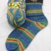 Opal Blutenpracht (Flower Blossom) 9112 Husarenkopfchen (Zinnia) sock / glove knitting yarn