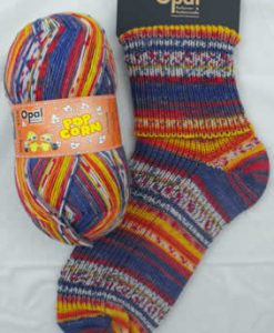Opal Popcorn 9100 Alex & Wanda sock / glove knitting yarn