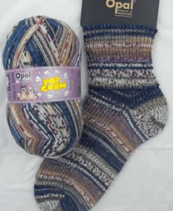 Opal Popcorn 9103 - Rupert & Heide sock / glove knitting yarn
