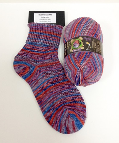 Opal Rainforest XII 9241 Munchkin sock / glove knitting yarn