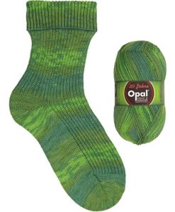 Opal 20 years 9281 Glueckwuensche (Congratulations) sock / glove knitting yarn