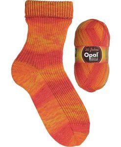 Opal 20 years 9285 Kerzen (Candles) sock / glove knitting yarn