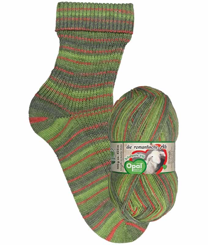 Opal Schafpate VIII 9202 Rest Time (Ruhezeit) Sock / Glove Knitting Yarn