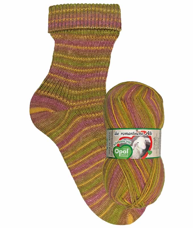 Opal Schafpate VIII 9203 Spielplatz Sock / Glove Knitting Yarn