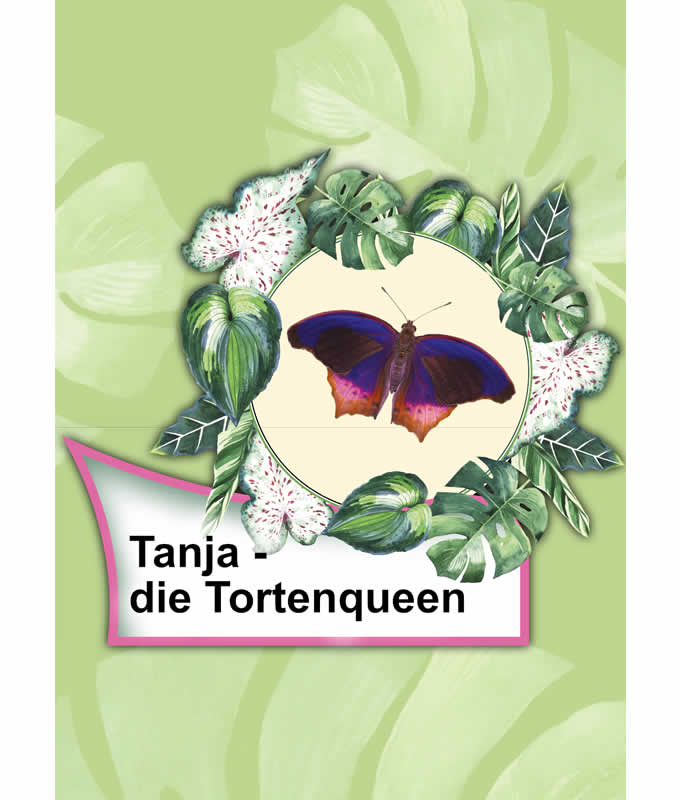 Opal Rainforest 14 XIV 9623 Tanja die Tortenqueen (the cake queen) 4-ply sock / glove knitting yarn