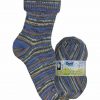 Opal Frühlingsduft (Spring Scent) 9551 Bachlauf (Stream) 3-ply light sock / glove knitting yarn