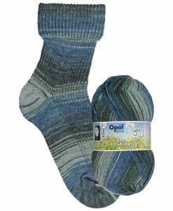 Opal Fruhlingsduft (Spring Scent) 9556 Regenschauer (Rain Shower) 3-ply light sock / glove knitting yarn