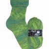 Opal Lucky mit Silbereffekt (with Silver Effect) 9482 Vergnügt (Jolly) 4-ply sock / glove knitting yarn